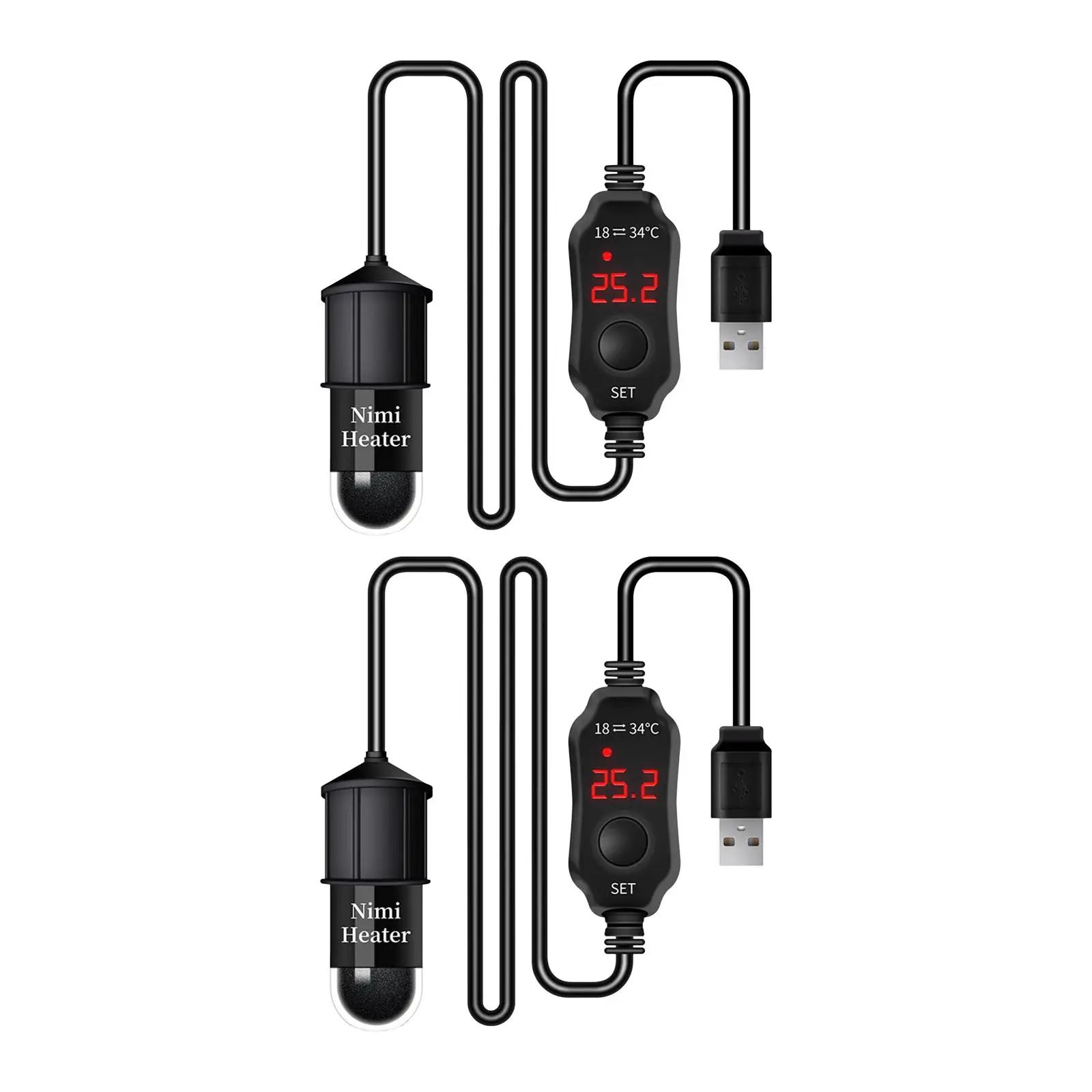 

Aquarium Heaters Digital for Saltwater and Freshwater with Controller Adjustable
