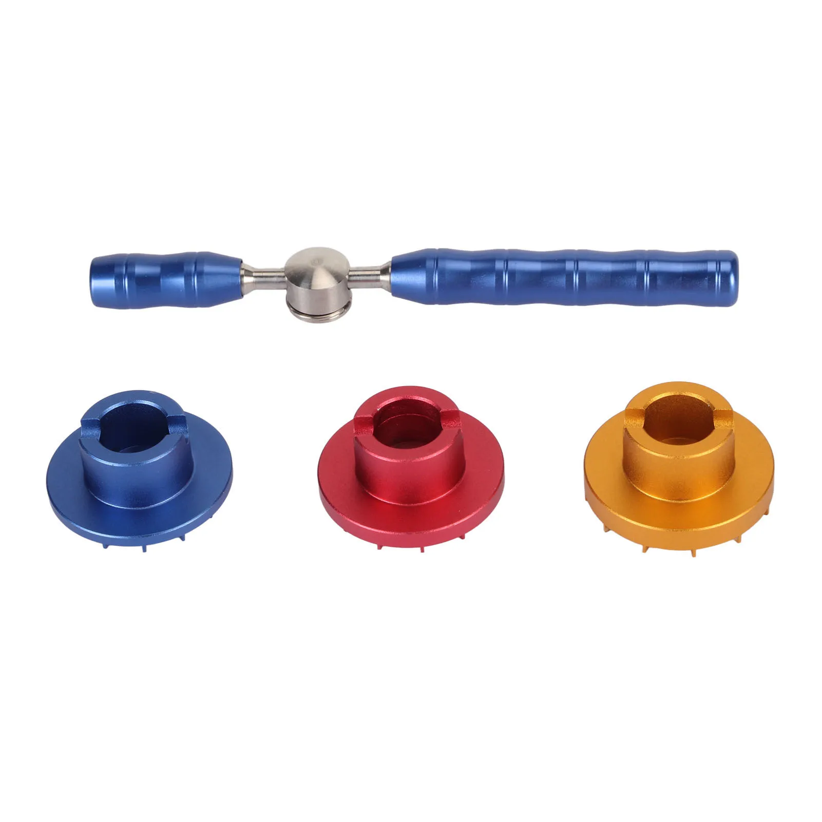 

Watch Screw Back Case Opener Aluminum Alloy 3 Dies Watch Case Opener Dies Remover Tool Watch Repair Tools for Watchmakers