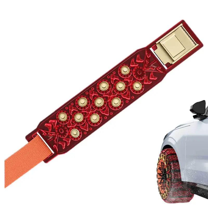 Anti-Skid Snow Chains for Car Winter auto Tire Traction Chain Ice Breaking Snow Chains car Wheels Anti-slip Emergency Chain