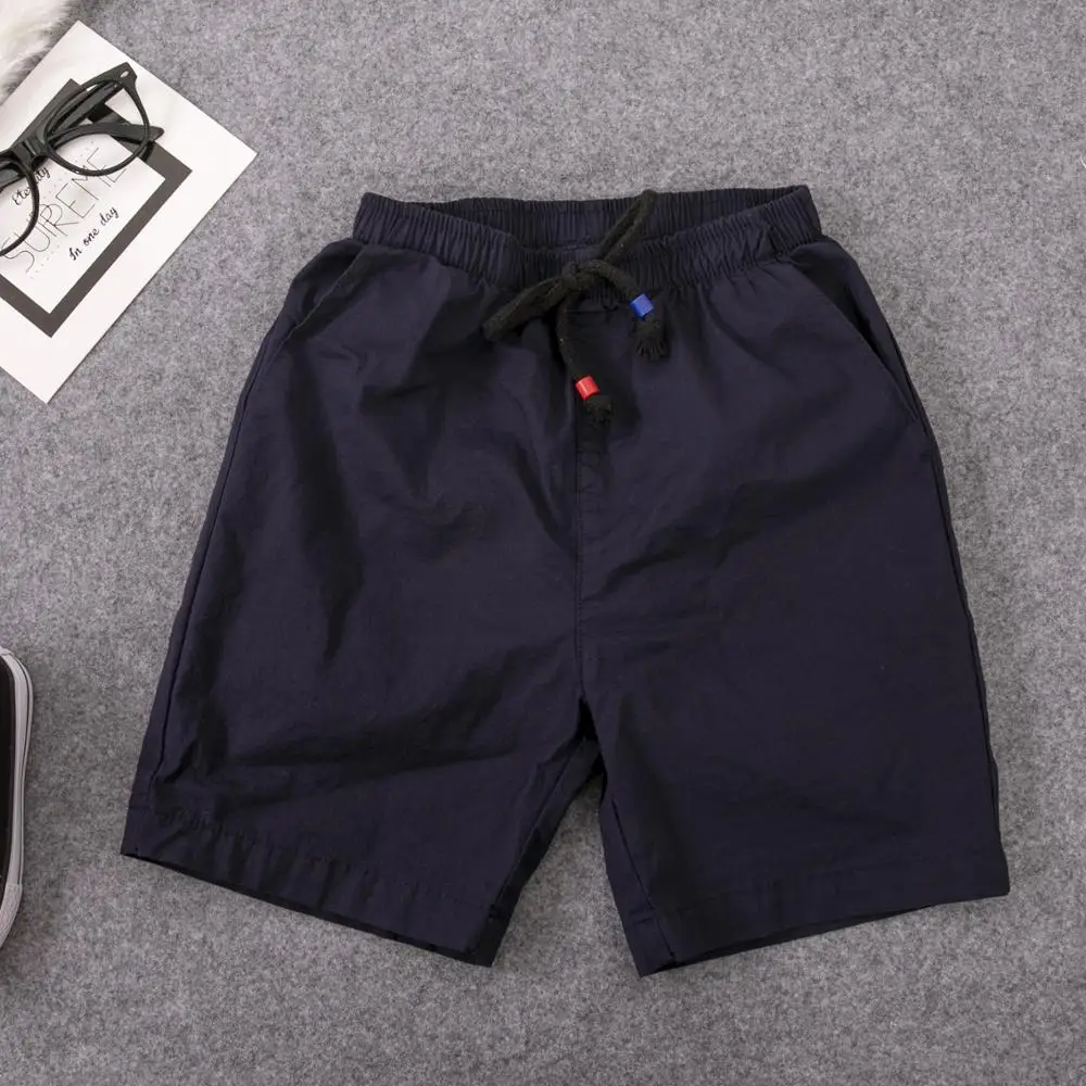 New Children Shorts for Boys Summer toddler baby elastic waist sports pant cotton teenage clothes white/yellow shorts with belts boys shorts