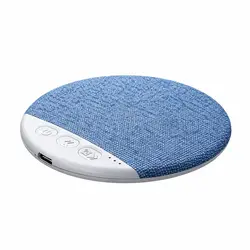 Compact Wireless Bluetooth Speaker with Nature Sounds & White Noise Timer - Speaker (Blue)