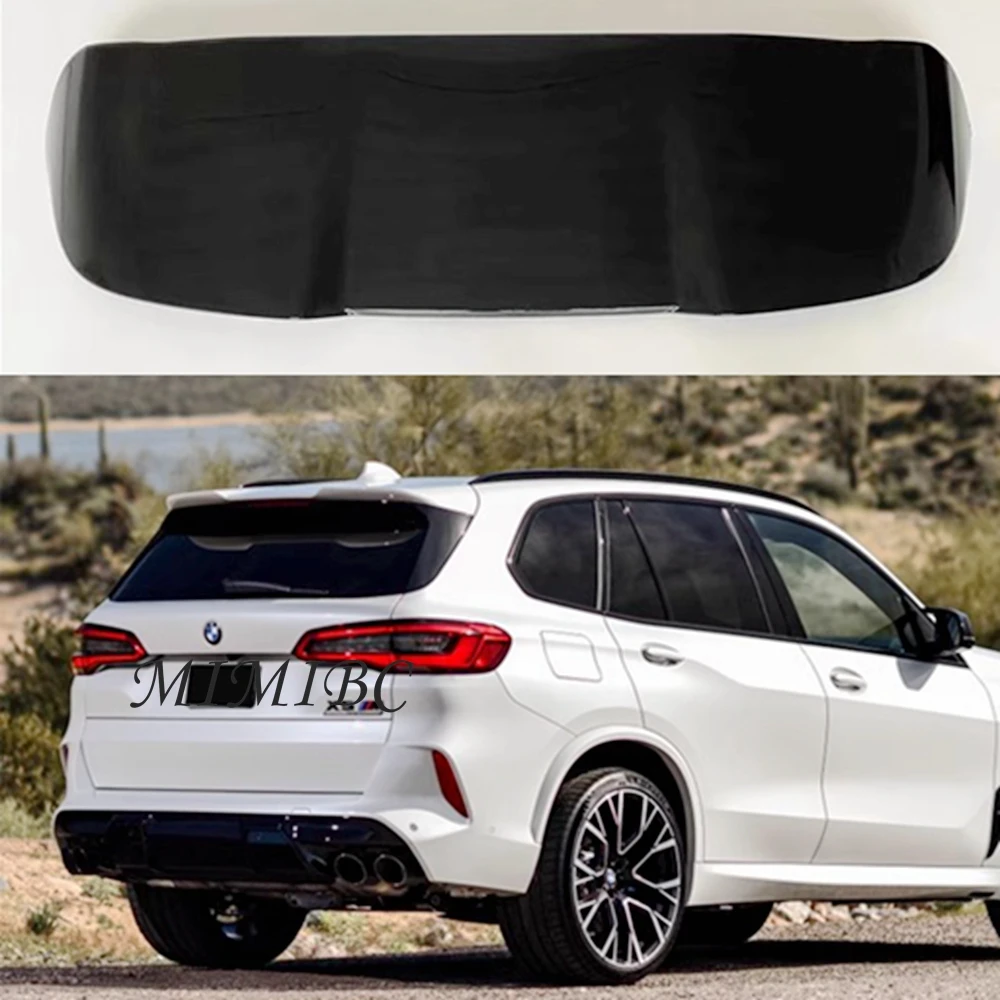 

Высококачественный задний спойлер из АБС-пластика на крышу, крыло багажника, крыло багажника, крышка багажника для BMW X5 G05, обновленный стиль 1:1 X5M 2018 2019 2020 2021