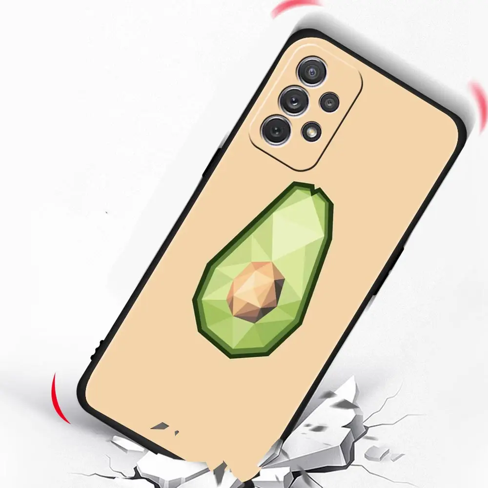 Adorable Avocado Yoga-Themed Phone Case