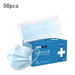 Pack of 50 Antibacterial Activated Carbon Disposable Masks - Dust - proof and Protective (50pcs)