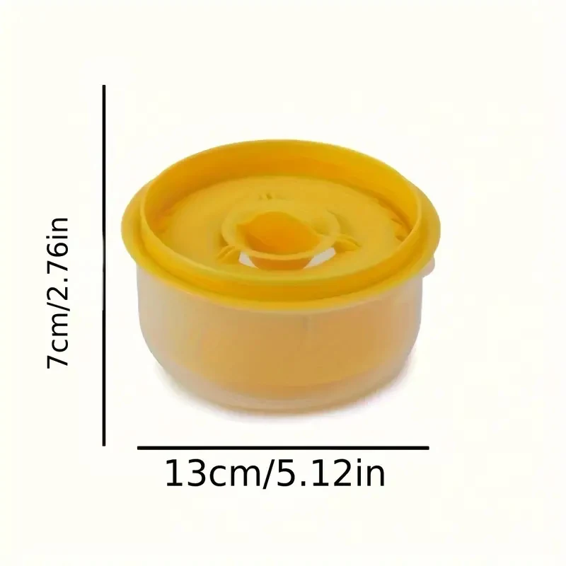 Egg separator Egg Yolk Separator and Clear Kitchen Gadgets Egg Separator Baking Tools Large Capacity Kitchen Accessories for Leaking White