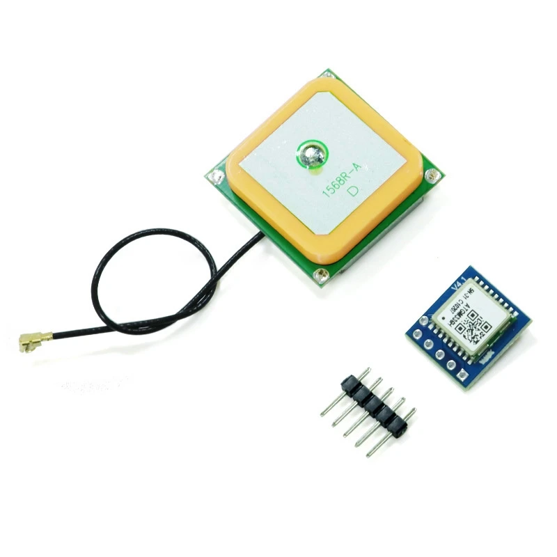 Elecrow GPS+BeiDou Dual Modules,2.5m Positioning Accuracy,with SMA and IPEX antenna port for Arduino,Raspberry Pi,STM32 s1216f8 gps beidou positioning module stm32 mcu development test conversion board
