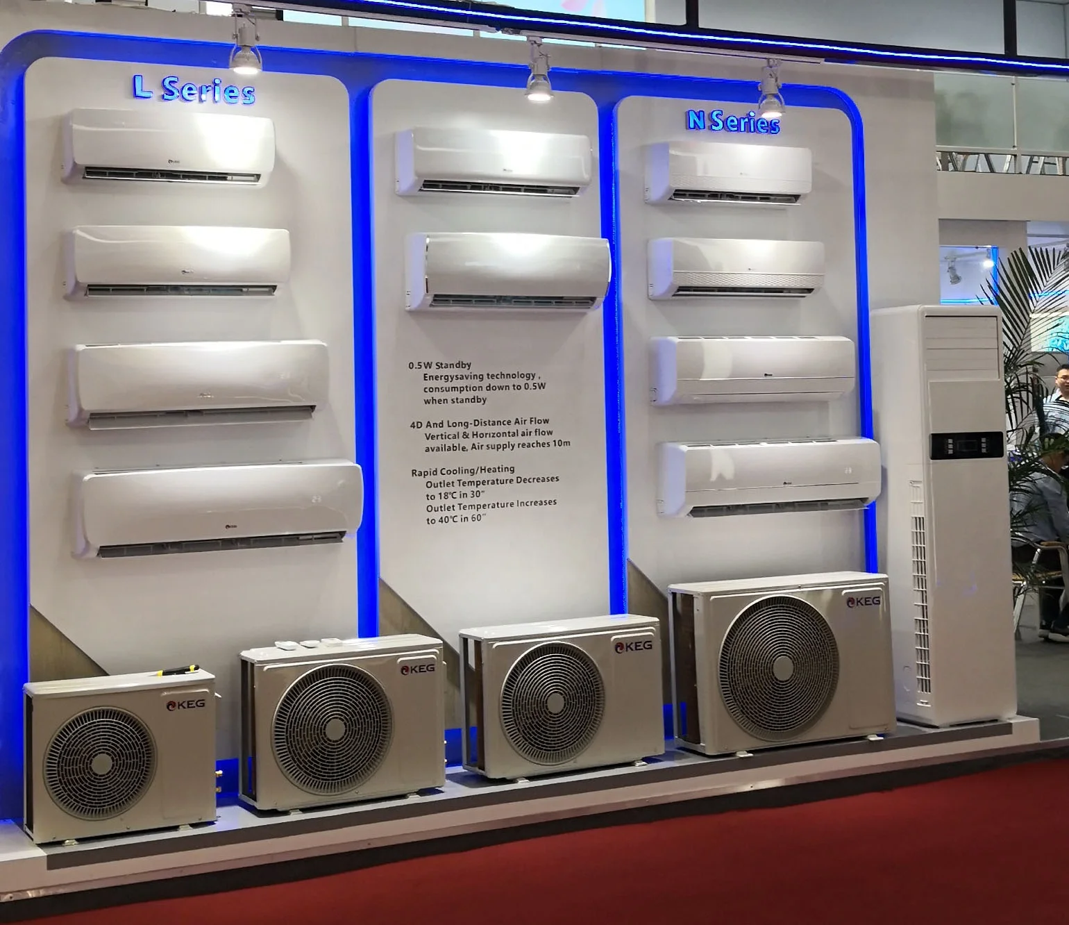 High Quality Cheap Price Inverter AC 12000Btu 110V 60Hz R410 Split Air Conditioner