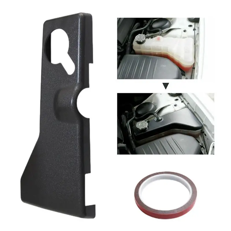 

Черная Крышка Резервуара охлаждающей жидкости, расширительный нагреватель, крышка резервуара для воды, черный резервуар для восстановления, крышка отсека двигателя, отделка