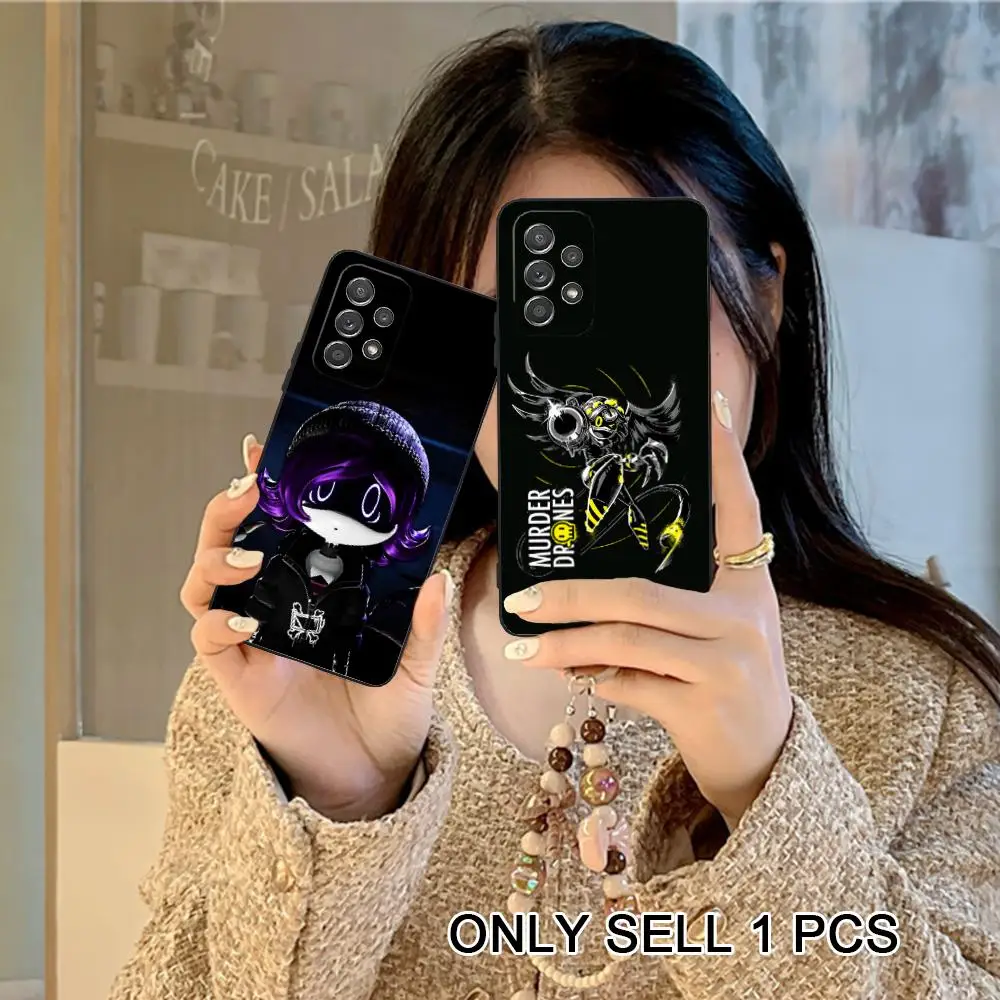 Murder Drones Shockproof Soft TPU Phone Case – Anti-Slip Protective Cover