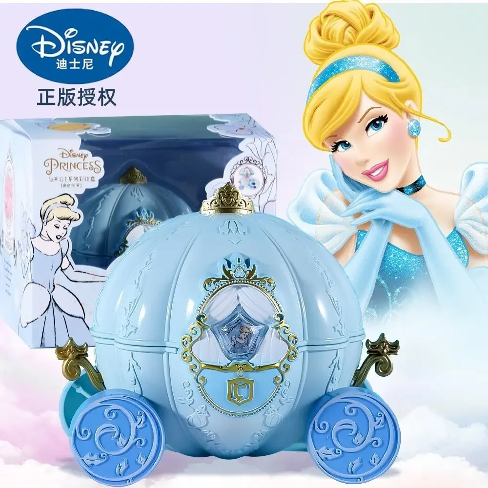 Disney girls frozen  princess elsa anna real Cosmetics Beauty  Set Toy with box kids princess Fashion Toys Princess Bell Gift 5