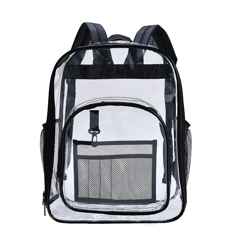 2018 CLEAR bag Transparent  Display Backpack Kids school bags 3Colors 