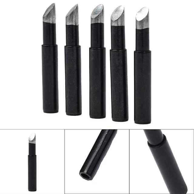 5Pcs 900M-T Löten Tipps Kupfer Eisen Spitze Bleifrei Ersatzteil Für Hakko 936 Schweißen Ausrüstung Zubehör – Bild 3