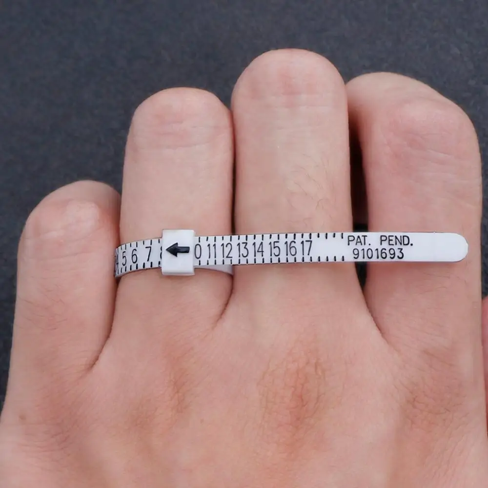 New 3PCS Ring sizer UK/US Official British/American Finger Measure