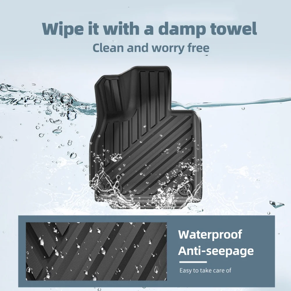 TPE Floor Mats Suitable for Chery Tiggo 9/JETOUR JAECOO J8 ,All-Weather Durable Car Floor Mats Interior Accessories