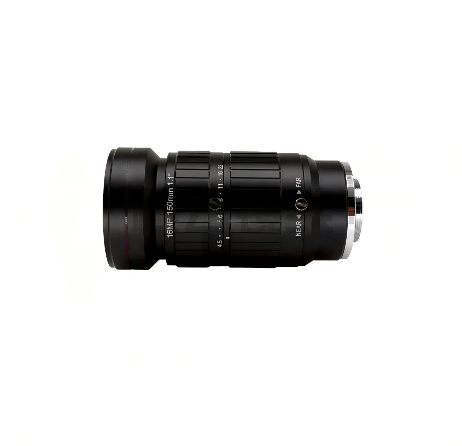 150mm 산업용 렌즈 C-마운트 16MP 1.1인치 머신 비전 산업용 카메라 감시 렌즈