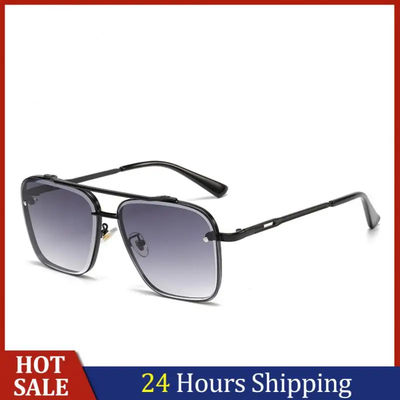 

Driving Travel Shades Fashion Multi-color Gradient Sunglasses Oculos De Sol Mens Camping Sunglasses Casual Metal Sun Glasses