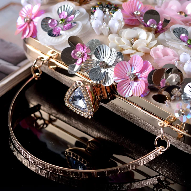 Floral Wedding Clutch