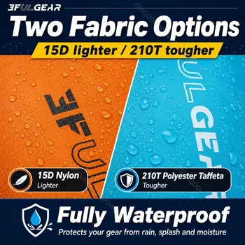3F UL GEAR Waterproof Vacuum Compression Bag Manual Air Release Storage Sack for Camping Hiking Travel Clothes Gear 3F UL GEAR 4