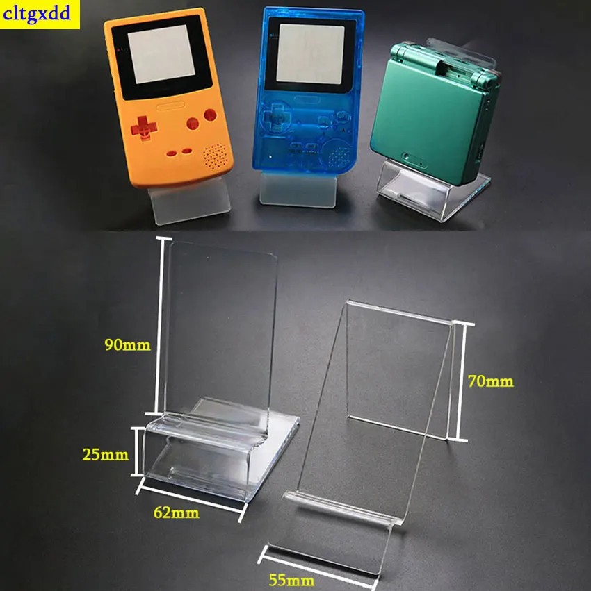 Выставочный кронштейн для GB GBP GBC GBA PSP PSV 3DS 2DS прозрачная пластиковая подставка с
