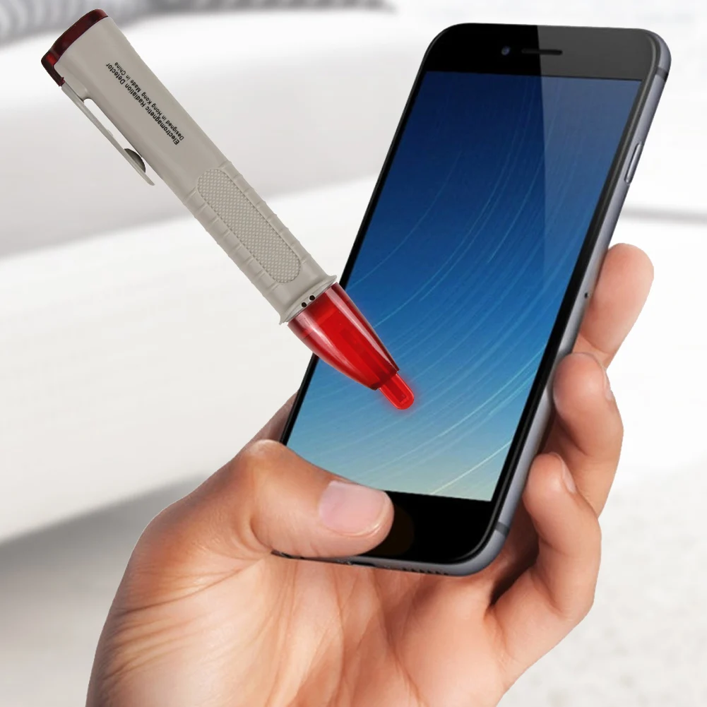 Noncontact High Sensitive Electromagnetic Radiation Detector Pen EMF Tester