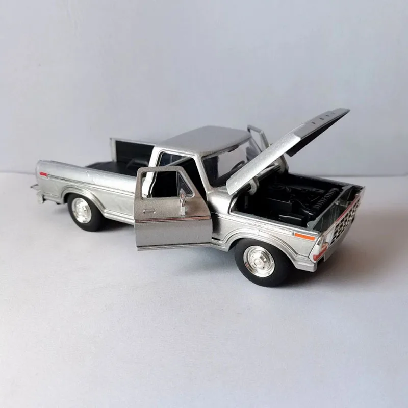 Diecast 1:24 F150 F-150 Raptor Pickup 1979 Cargo Truck Model Alloy