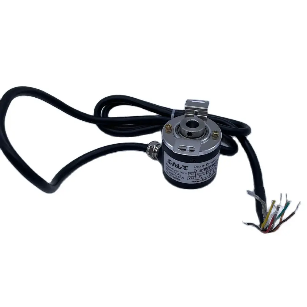 CALT 5 Vdc Line Driver Optical Incremental 6mm Blind Hollow Shaft.