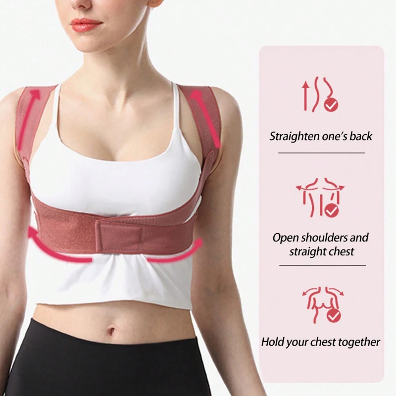 Back and Back Excellent Hunchback Correction Device Posture Correction Belt Adult Female Invisible Belt Correction 5