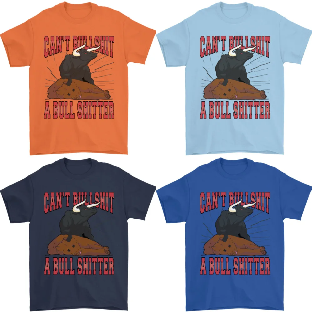 Men's T-shirt With Funny Offensive Slogan, 100% Cotton Crew Neck_voghion.com