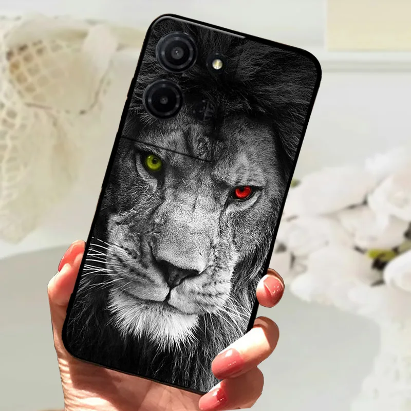 Marble Printed Shockproof TPU Matte Phone Case - Soft Protective Back Bumper Cover