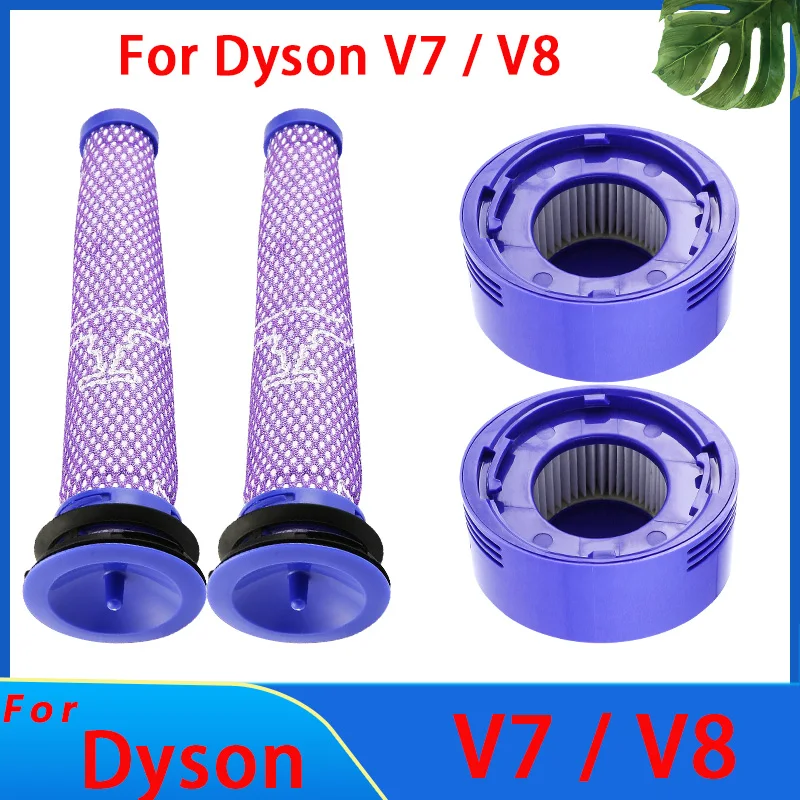 Substituição do filtro HEPA para Dyson, aspirador robô, peças de reposição laváveis, acessórios, V8, V7