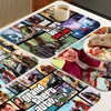 Grand Theft Auto GTA Game Non-slip Fast Water Absorption Anti-scalding Imitation Tile Printing Coffee Machine Draining Pad 1