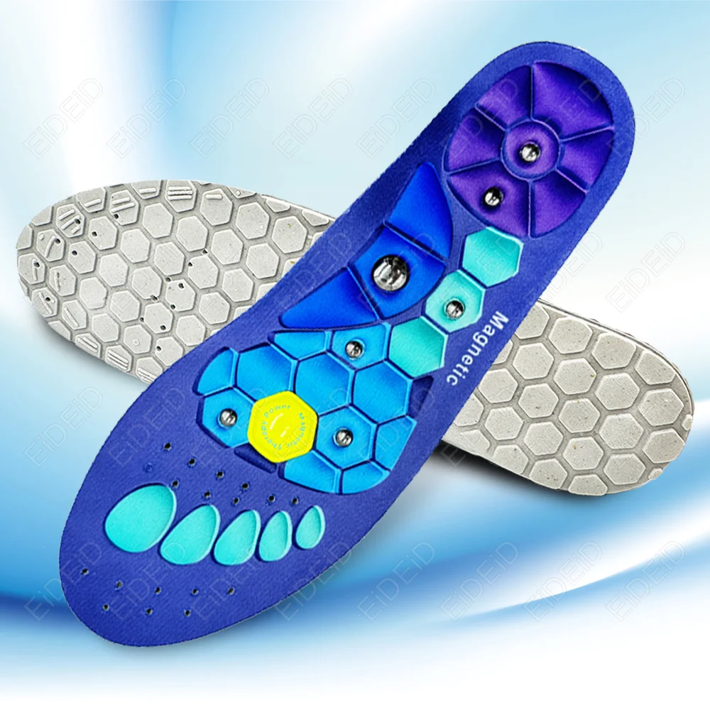 Description Picture 6 of itemMassag Enhanced Magnetic Therapy Insole Running Sports Shock-absorbing Shoe Accessories Point Therapy Feet Body Detox Insert