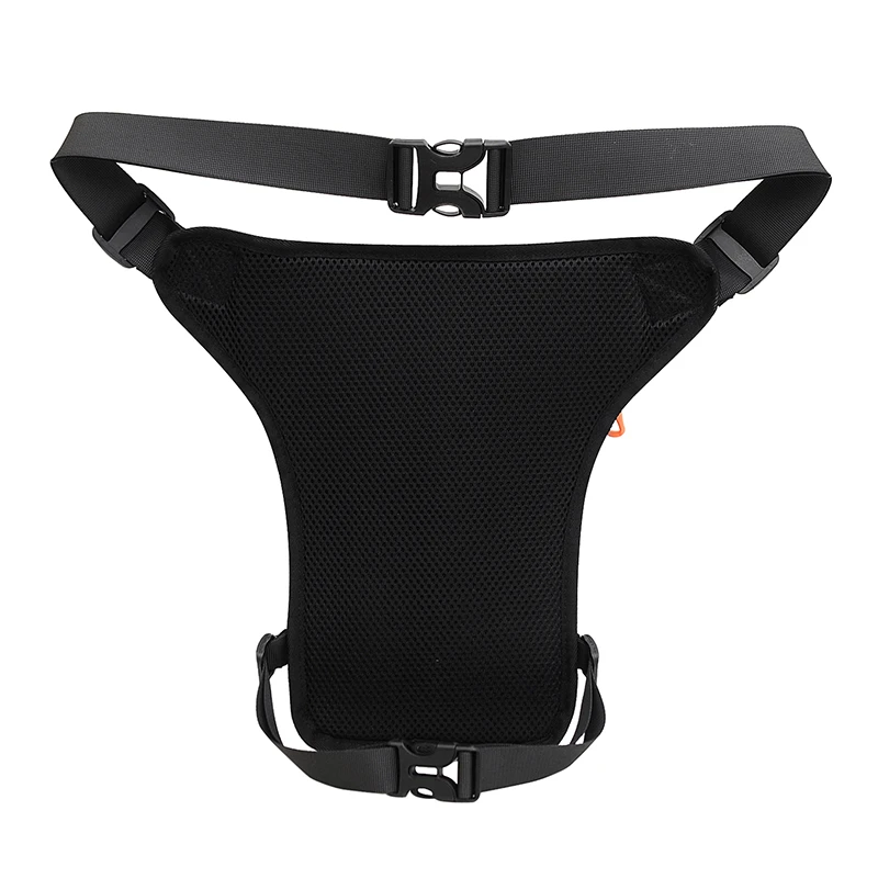 Suitable for both men and women, motorcycle leg side crossbody bag, tactical rider riding bag, waist bag