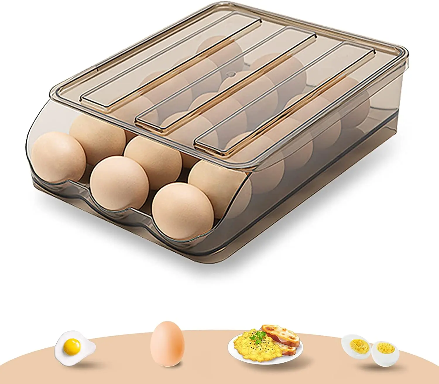 Egg holder and boil, Storage of eggs