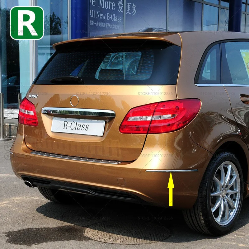 Modanatura Paraurti Posteriore Per Mercedes Classe B W246 (2011-2014) - Protezione ABS - Foto 6