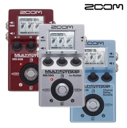 ZOOM MS-70CDR reverberación de coro MS50G, Pedal de efectos de guitarra ...