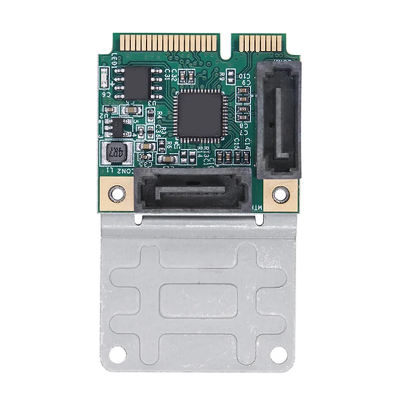 미니 PCI 익스프레스 컨트롤러 카드, 미니 PCI-E SATA 2 포트, SATA III 6G, SATA3.0, 미니 PCI 익스프레스 SSD 어댑터 카드