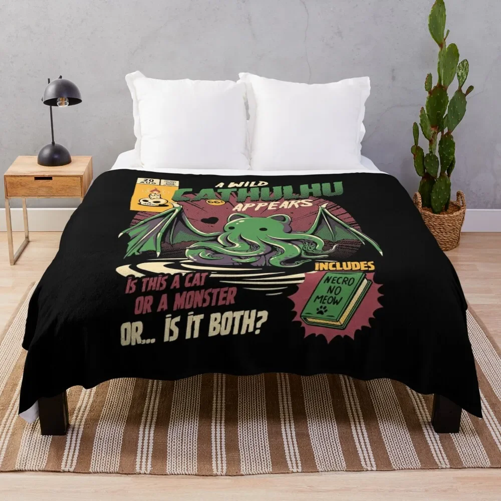 

Cathulhu Throw Blanket Thin Decorative Beds Winter beds Blankets