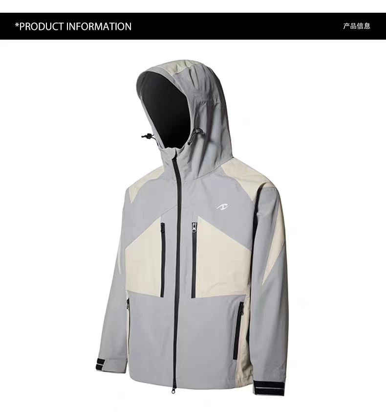 C   23aw sstaGray white assault jacket dwr coating multiple pockets carrying system techwear gorpcore aesthetic