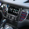 10Pcs 20cm Car Air Conditioner Outlet Decorative U Shape Moulding 2