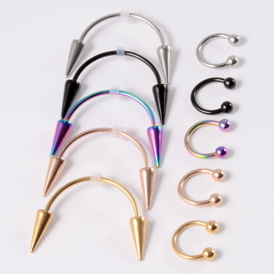 Chuanci aço cirúrgico 2 pçs/lote smiley sorriso lábio prego piercing dente  prego c-forma pico lábios argola anéis vampiro dentes decoração - AliExpress, image size:960x960