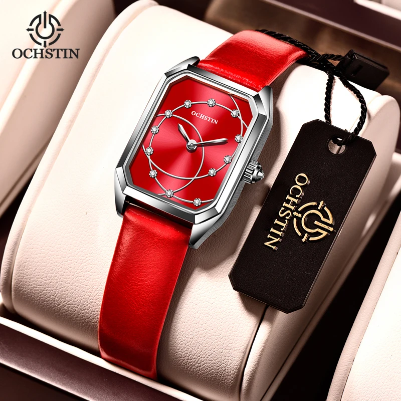 OCHSTIN Hot Model 2024 Parangon Perfection Series Casual Fashion Watch Multifunction Quartz Movement Women's Quartz Watches