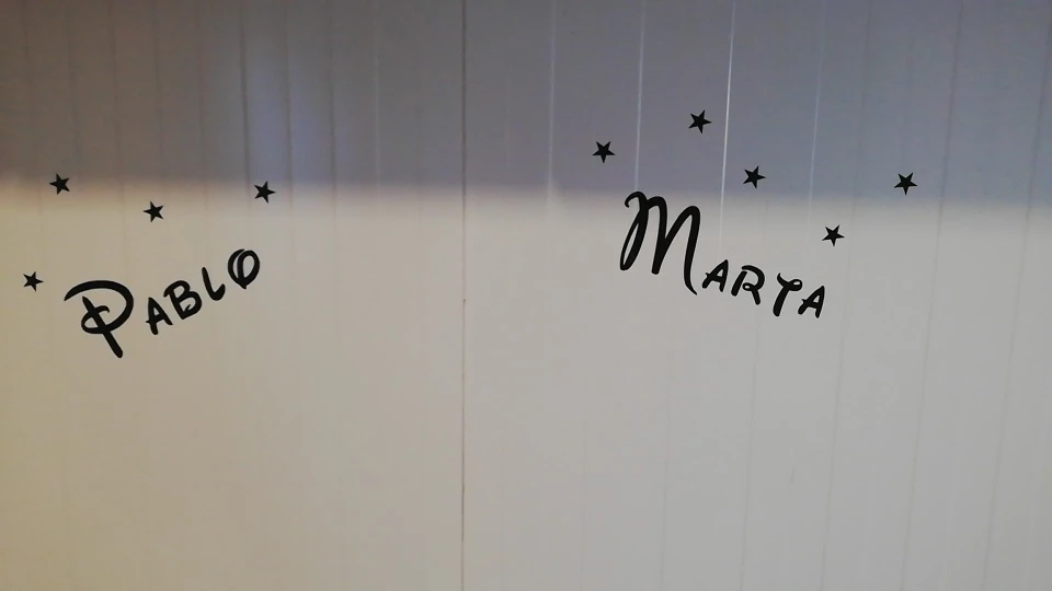 Adesivo Muro Personalizzato Nome Con Cuore Infinito | Decalcomania Vinile Per Camera Da Letto - Foto 6