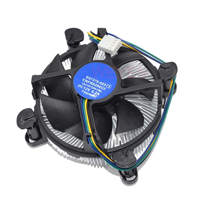 Cooler Ventilateur E97379-001 pour Intel Core i3 i5 i7 LGA 1155 1156 1150  CPU Noir - Cdiscount Informatique