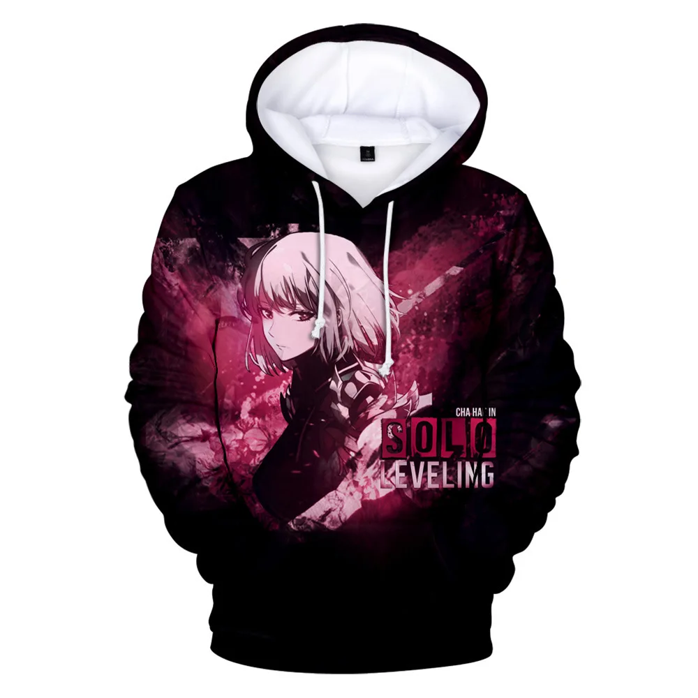 

Anime Manga Solo Leveling Sung Jin Woo 3D Print Oversized Women/Men Hoodies Sweatshirt Streetwear Hip Hop Pullover Hooded Jacket