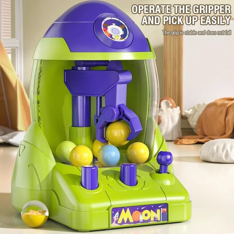 Animals Claw Machine Balls Doll Machine Interactive Catch Toys Kids Playhouse Education Toys Children Birthday Gifts Boys Girls 3