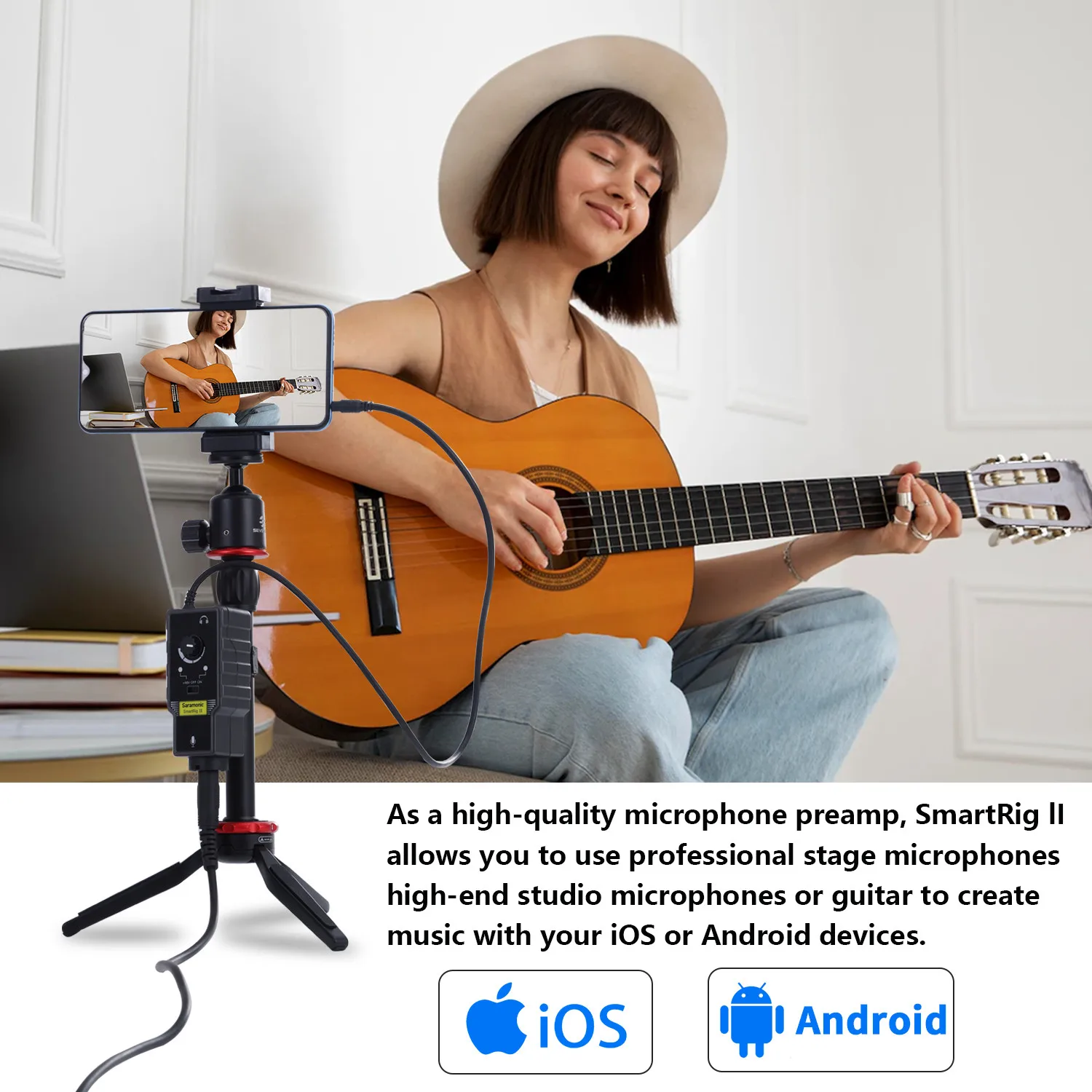 Saramonic Audio Adapter for iPhone, iPad and Android