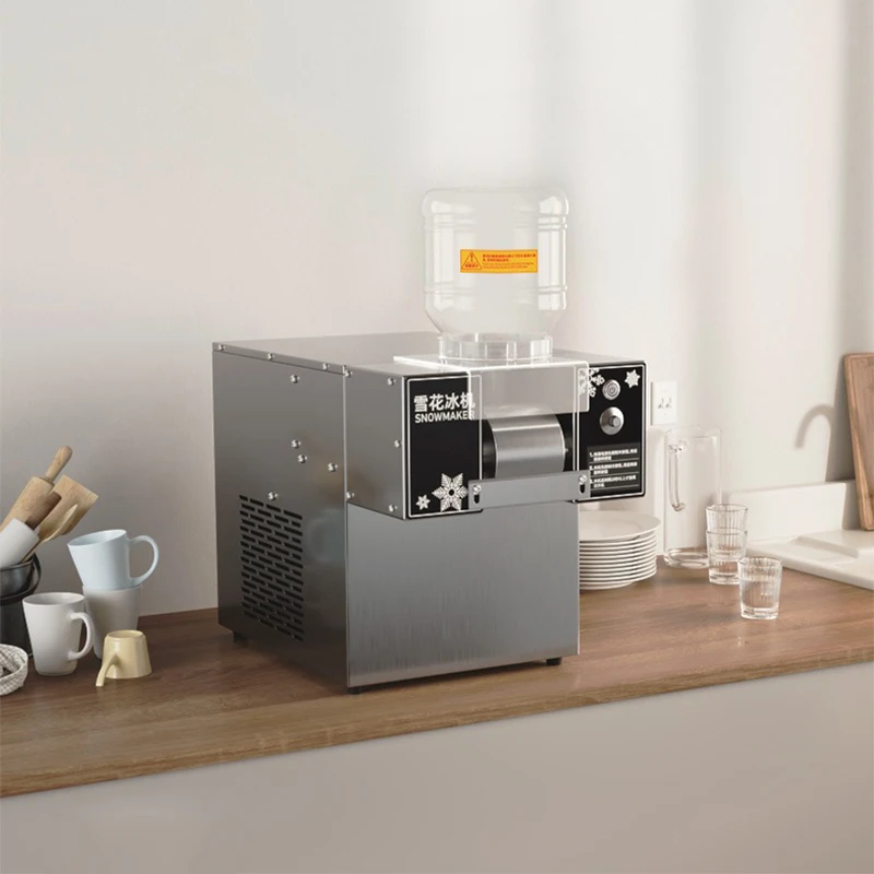 Mini Snow Ice Maker Shaver Machine Europe Snowflake Ice Machine Korea Bingsu Machine Snowflake Ice Shaving Machine 2