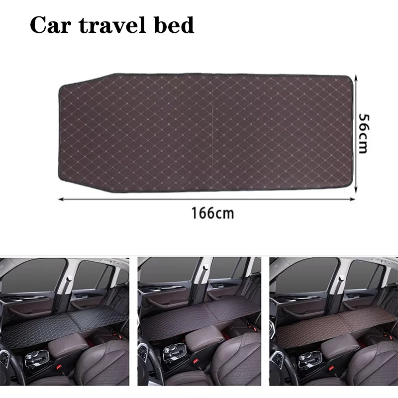 Car Folding Bed Multi-Function Car Co Driver's Seat Folding Travel Bed Portable Camping Pad Automotive Interior Accessories