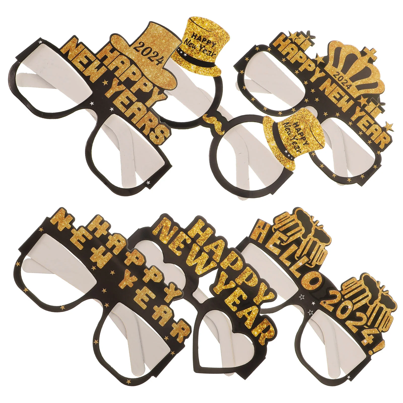 

Happy New Year Eyeglasses New Years Party Glasses Photo Prop Party Favor